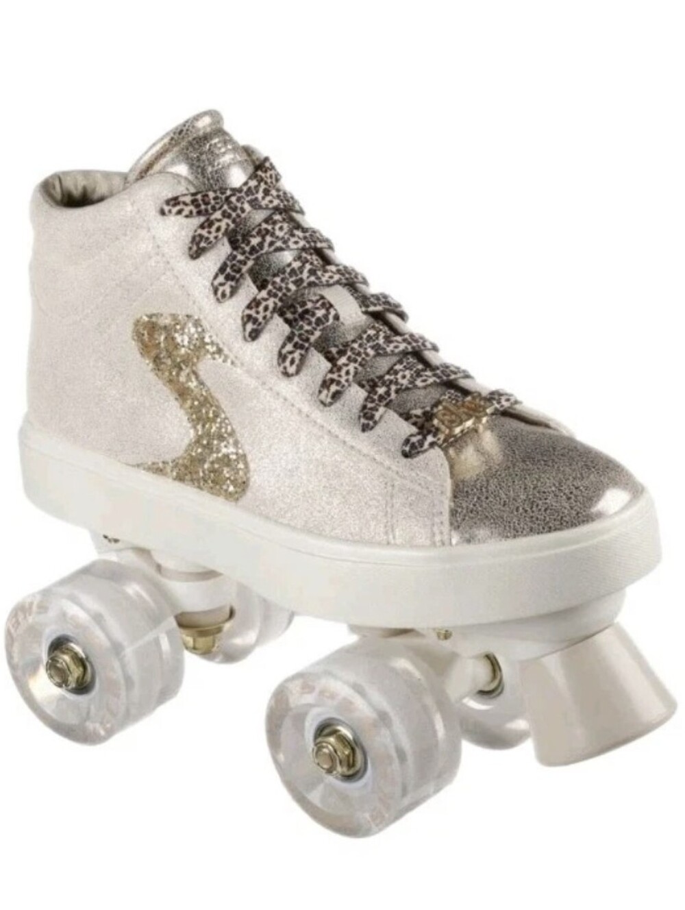 NWOT Skechers 4 Wheelers 24K Gold Women's Roller Skates Size 11.